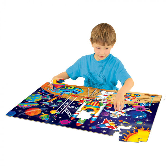 Puzzle Mare De Podea - In Spatiu [3]