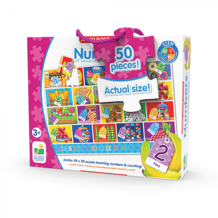 Puzzle Mare De Podea - Numere - Eng [1]
