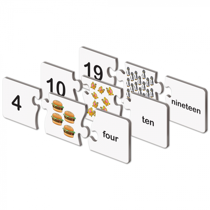 Puzzle Potriveste Numerele - Eng [4]