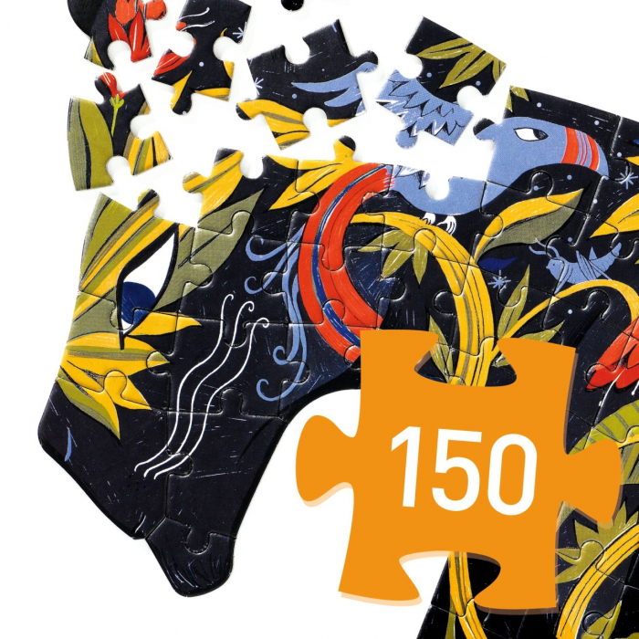 Puzzle Puzz'Art Pantera neagra, Djeco [2]