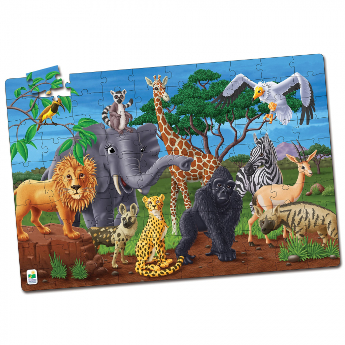 Puzzle Straluceste In Intuneric - Animale Salbatice [6]