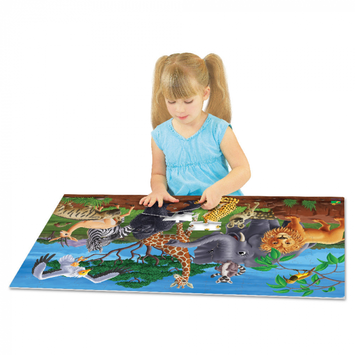 Puzzle Straluceste In Intuneric - Animale Salbatice [5]