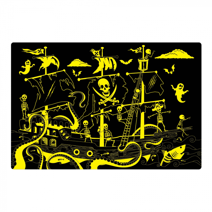 Puzzle Straluceste In Intuneric - Barca Piratilor [2]