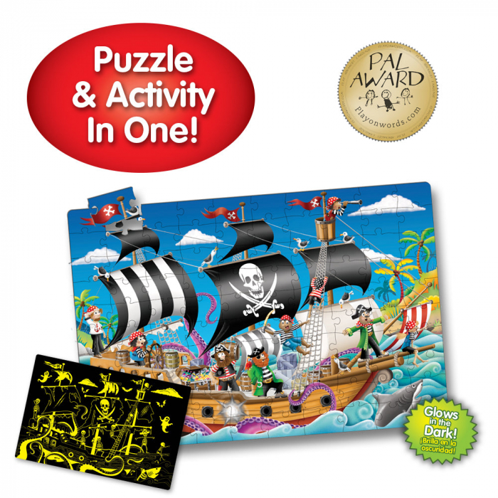 Puzzle Straluceste In Intuneric - Barca Piratilor [5]