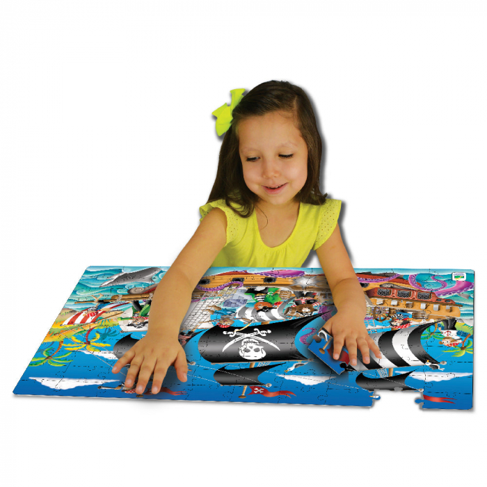 Puzzle Straluceste In Intuneric - Barca Piratilor [3]