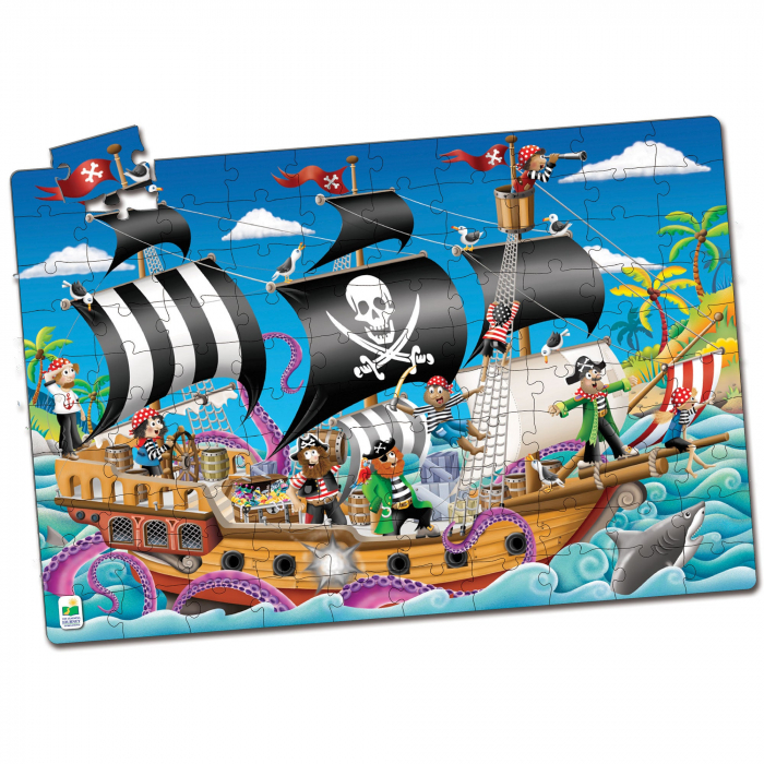 Puzzle Straluceste In Intuneric - Barca Piratilor [4]