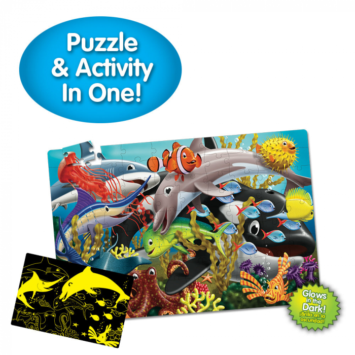Puzzle Straluceste In Intuneric - Viata Marina [5]