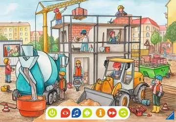 Puzzle TipToi pentru micii exploratori : Pe Santier [4]
