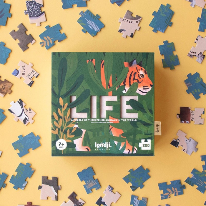 Puzzle Viata in salbaticie, Londji [2]