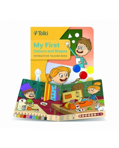 Raspundel Istetel Tolki -My first colours and shapes, Carte in limba Engleza [3]