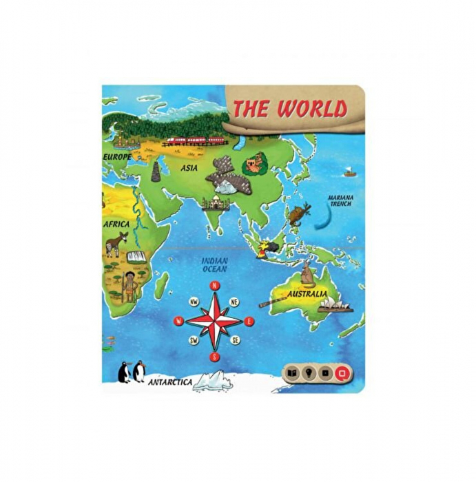 Raspundel Istetel Tolki -World Atlas,Carte in limba Engleza [4]