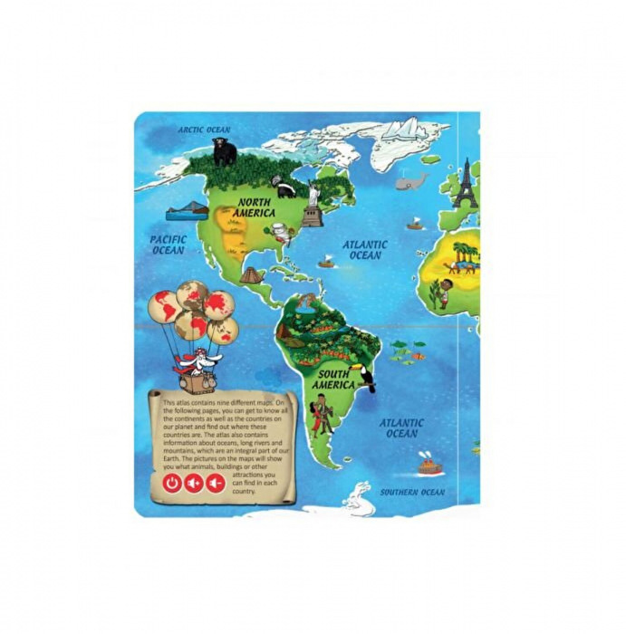 Raspundel Istetel Tolki -World Atlas,Carte in limba Engleza [3]