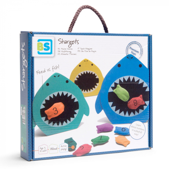 Rechinii infometati, joc de sortare si aruncare la tinta, BS Toys [5]