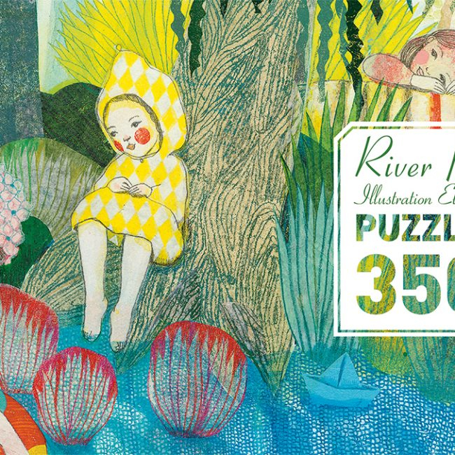 Puzzle Djeco 350 pcs, Petrecere la rau [3]