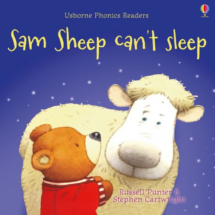Sam sheep can't sleep, Carte de citit in limba engleza cu cod QR [1]