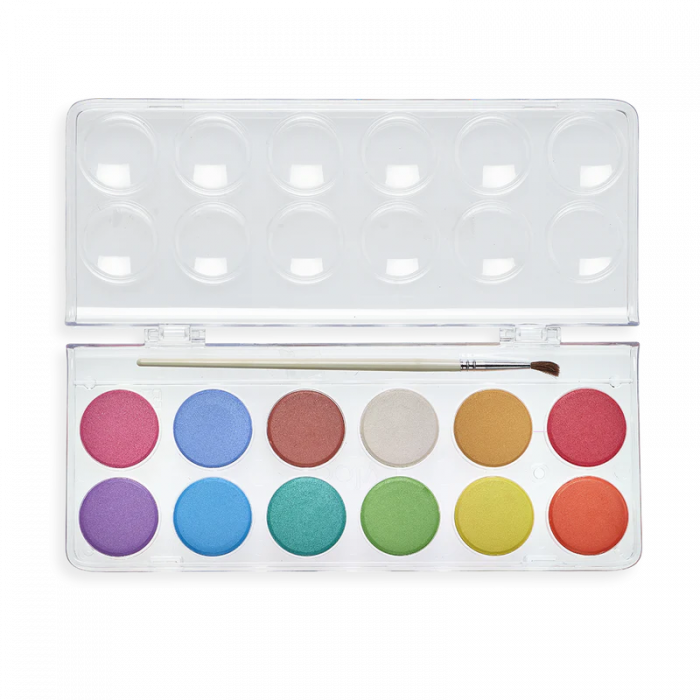 Set acuarele Chroma Blends Pearlescent - 12 culori perlate si pensula [5]