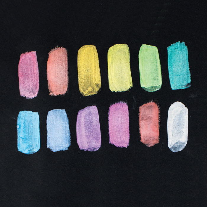 Set acuarele Chroma Blends Pearlescent - 12 culori perlate si pensula [2]