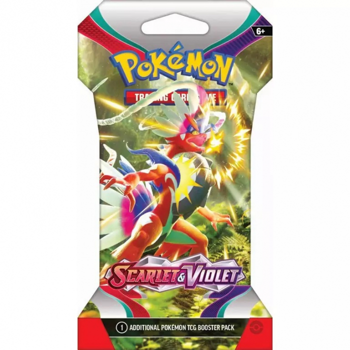Set 10 cartonase POKEMON TCG Scarlet si Violet, sezon nou 2023 [4]