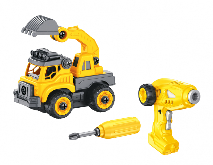 Set constructie Camion Autobasculanta si Excavator cu radiocomanda [2]