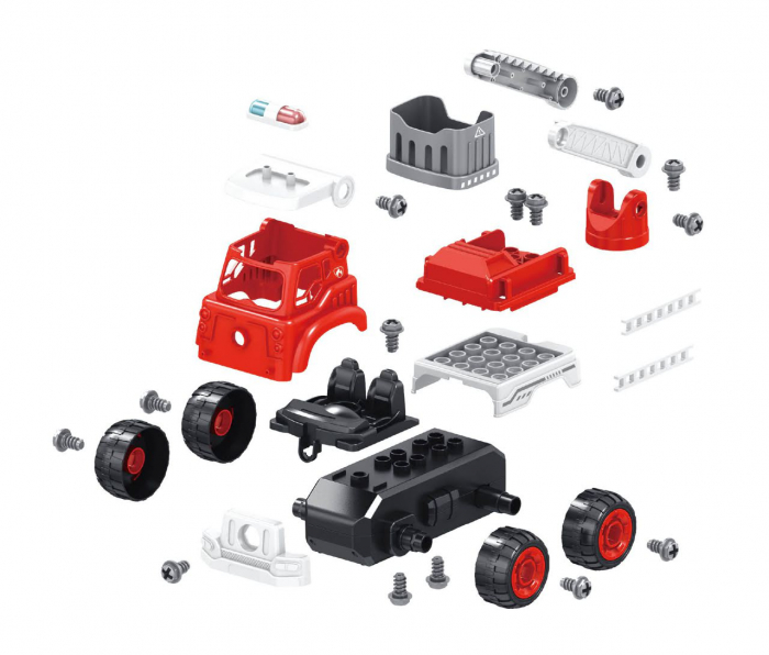 Set constructie Camion Pompieri cu radiocomanda [2]