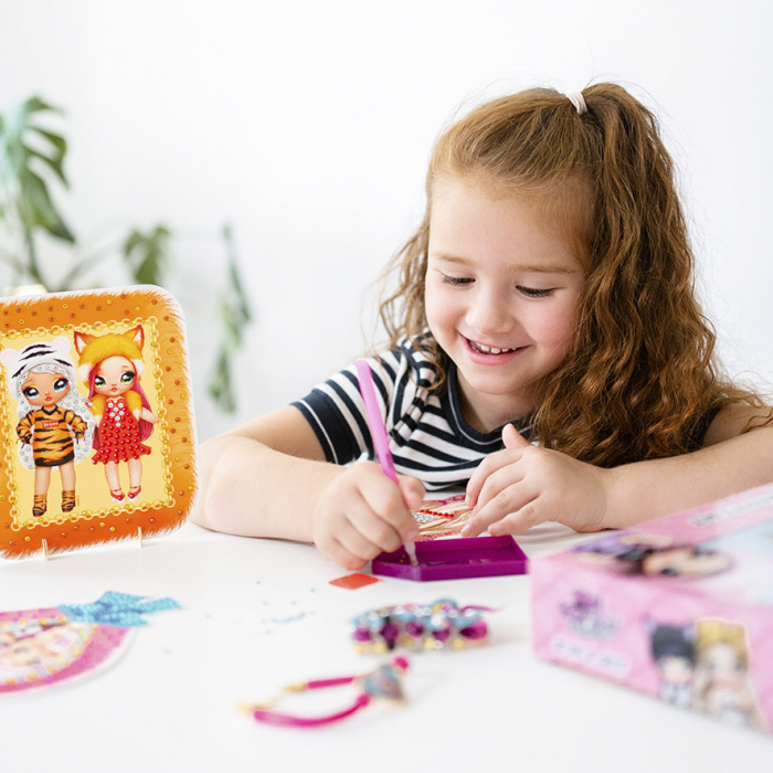 Set creativ 2 in 1, Bratari si tablouri cu diamante Na!Na!Na! Surprise [11]