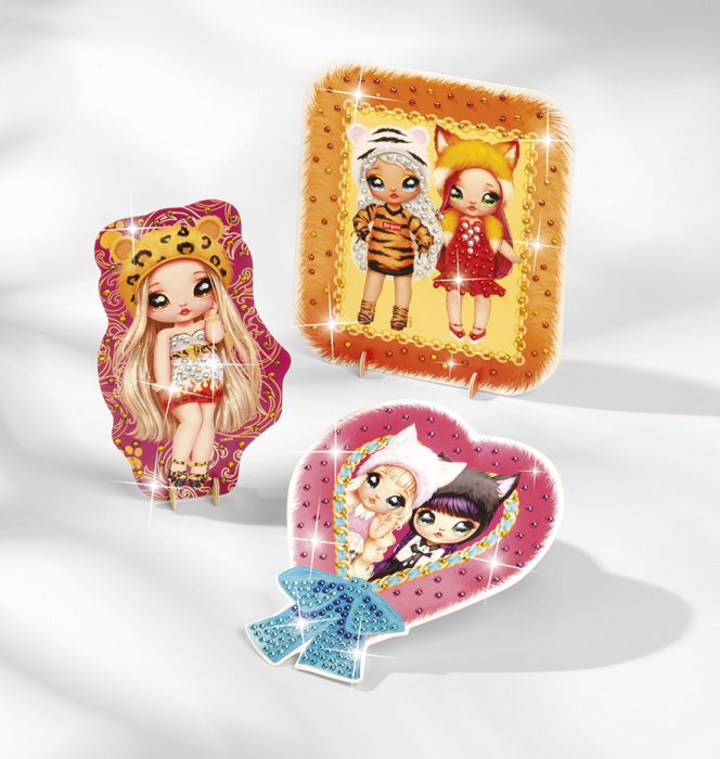 Set creativ 2 in 1, Bratari si tablouri cu diamante Na!Na!Na! Surprise [14]