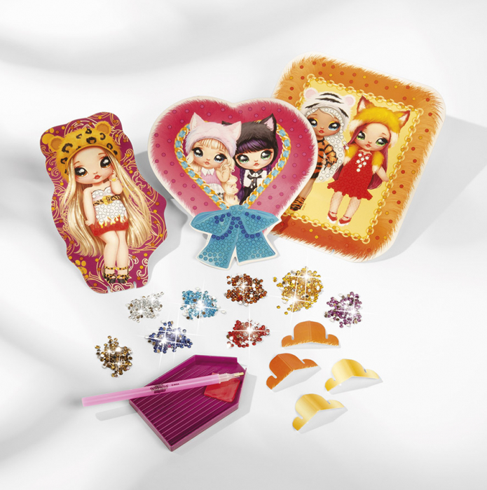 Set creativ 2 in 1, Bratari si tablouri cu diamante Na!Na!Na! Surprise [13]