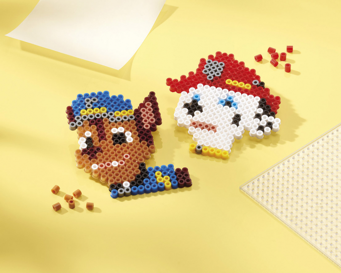 Set creativ 2 in 1, Set stampile si margele de calcat Paw Patrol, Patrula Catelusilor [7]