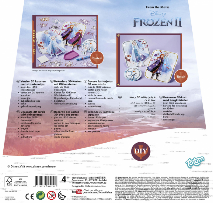 Set creativ cu diamante Disney Frozen [4]