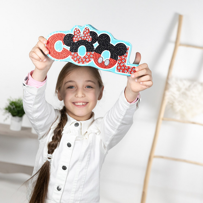 Set creativ Cufarul cu comori, diamond paint, Mickey si prietenii [6]