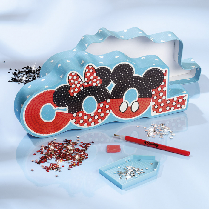 Set creativ Cufarul cu comori, diamond paint, Mickey si prietenii [3]