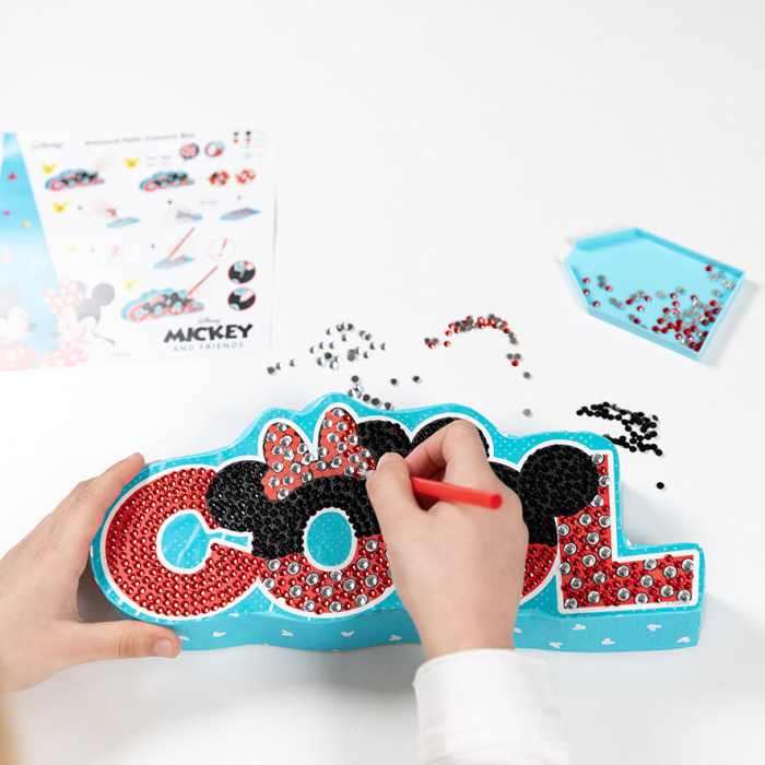 Set creativ Cufarul cu comori, diamond paint, Mickey si prietenii [2]