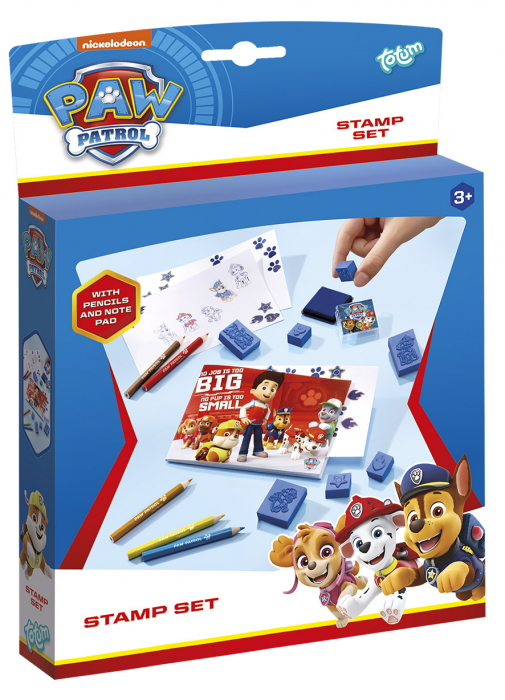 Set creativ de desenat cu stampile Paw Patrol, Paturala Catelusilor [1]
