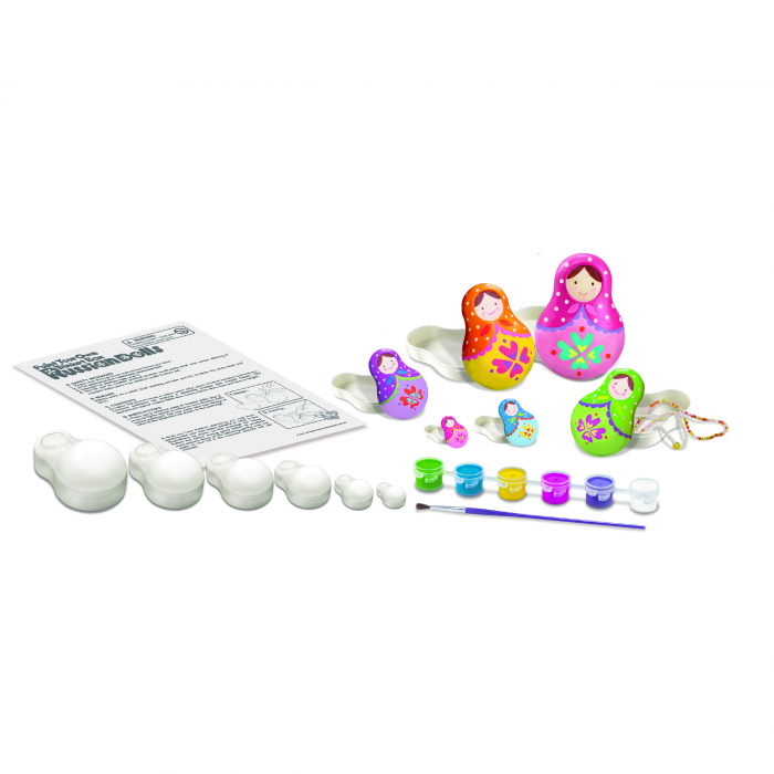 Set creativ de pictat - Cutiute Matrioshka [6]