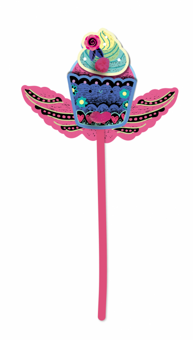 Set creativ de razuit Buchet - Tort [7]