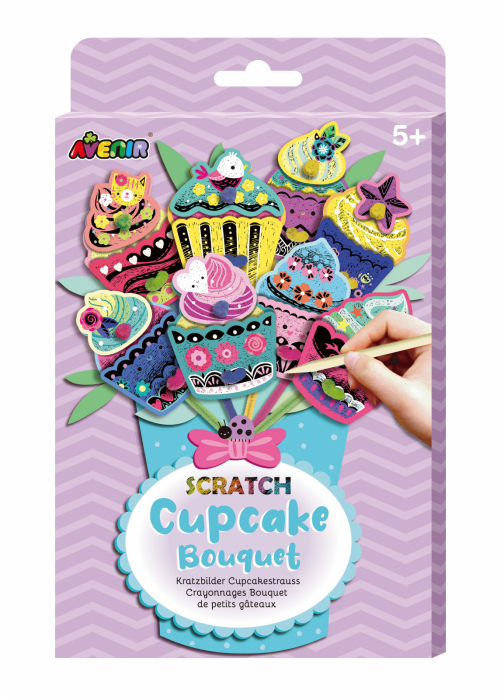 Set creativ de razuit Buchet - Tort [1]