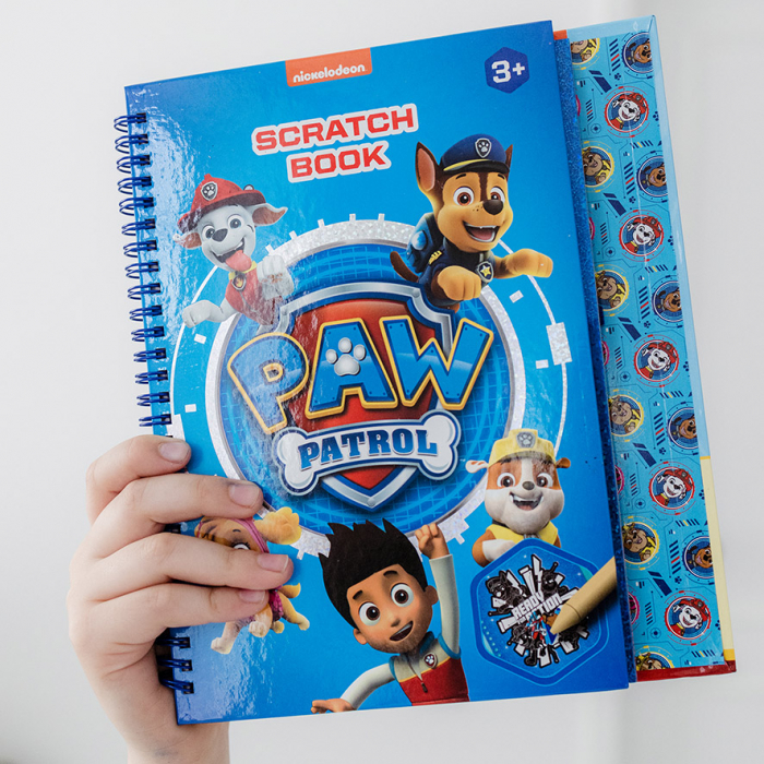 Set creativ de razuit si colorat Paw Patrol, Patrula Catelusilor [2]