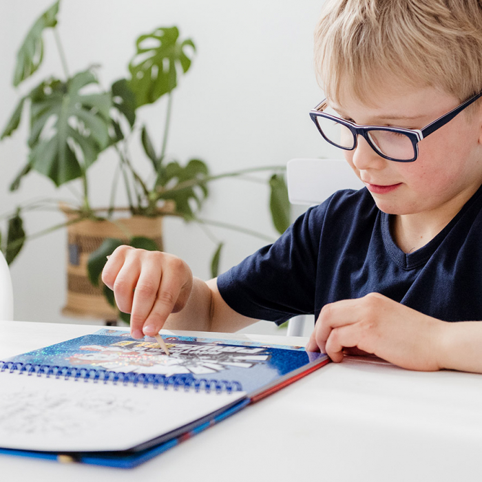 Set creativ de razuit si colorat Paw Patrol, Patrula Catelusilor [3]