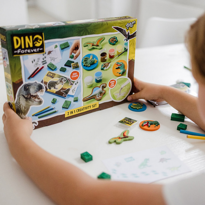 Set creativ DIY 2 in 1 Dinozauri [7]
