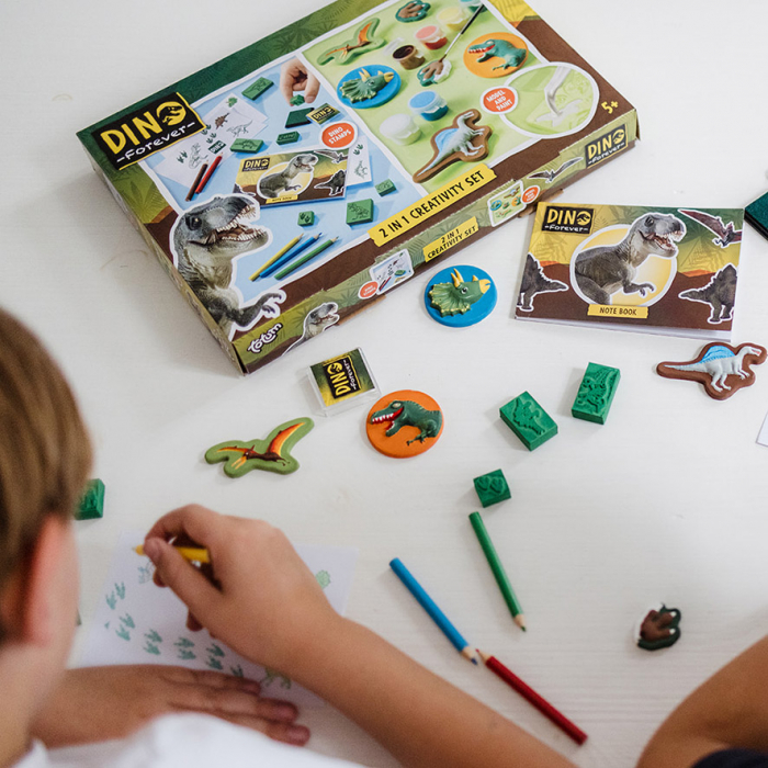 Set creativ DIY 2 in 1 Dinozauri [6]