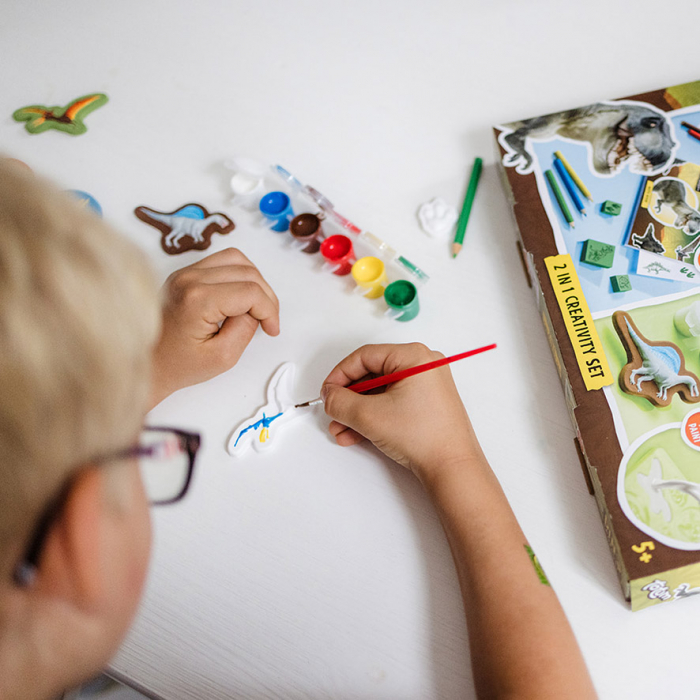 Set creativ DIY 2 in 1 Dinozauri [3]
