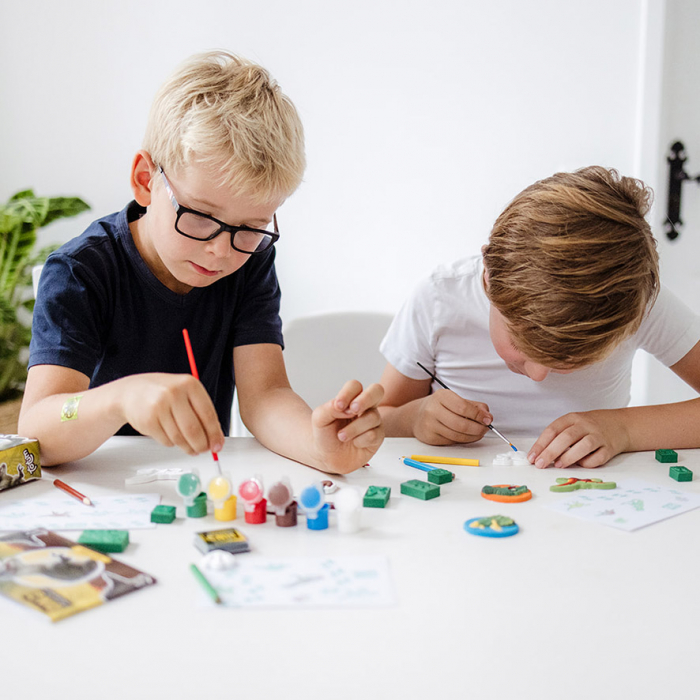 Set creativ DIY 2 in 1 Dinozauri [8]