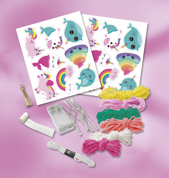 Set creativ DIY 3 in 1, bratari, decorariuni si ghirlanda [6]