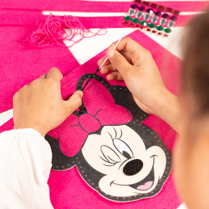 Set creativ DIY Geanta de umar din fetru Disney Minnie Mouse [5]