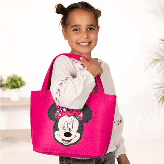 Set creativ DIY Geanta de umar din fetru Disney Minnie Mouse [10]
