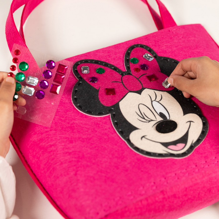 Set creativ DIY Geanta de umar din fetru Disney Minnie Mouse [2]