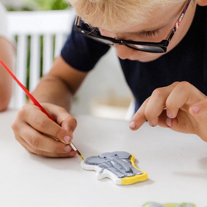 Set creativ DIY, Modeleaza si picteaza animale salbatice [3]