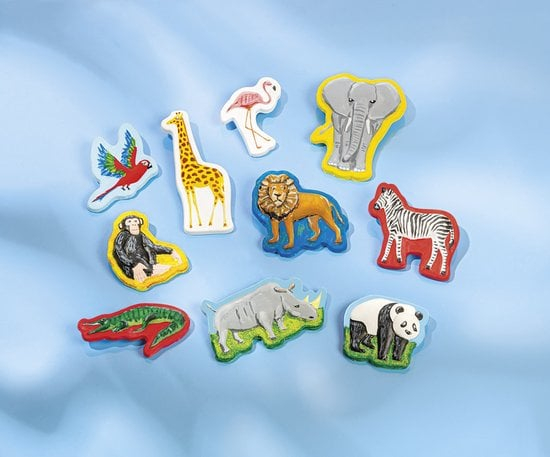 Set creativ DIY, Modeleaza si picteaza animale salbatice [4]