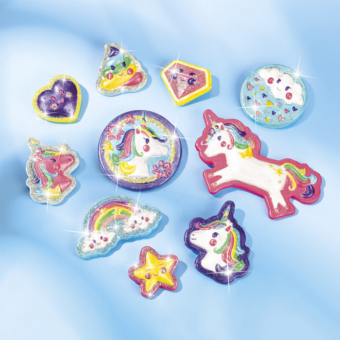 Set creativ DIY Modeleaza si picteaza unicorni [4]