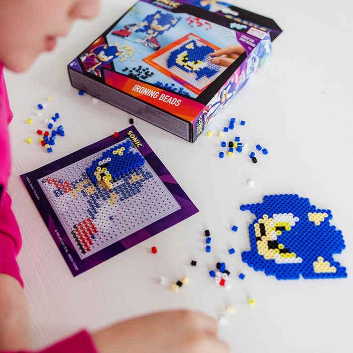 Set creativ DIY Tablouri cu margele de calcat, Sonic Prime [2]